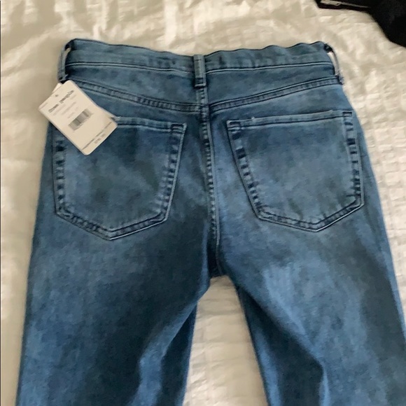 Free People Skinny Midi Rise Jeans - Picture 4 of 4